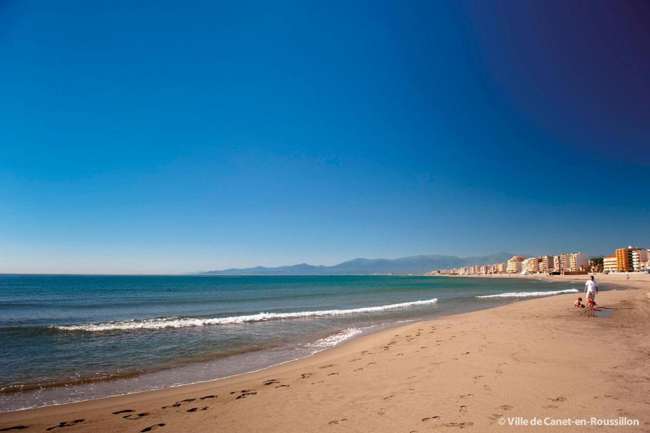 "Eden" Exceptionnel! Vue Mer 10M De La Plage Parking Prive Gratuit A 100M Canet-en-Roussillon Buitenkant foto